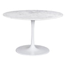  Zuo Phoenix 109208 Dining Table - White IMAGE 1
