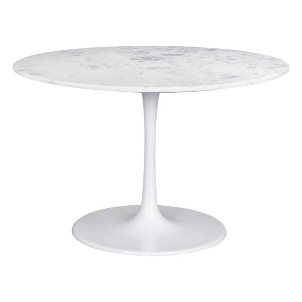  Zuo Phoenix 109208 Dining Table - White IMAGE 1