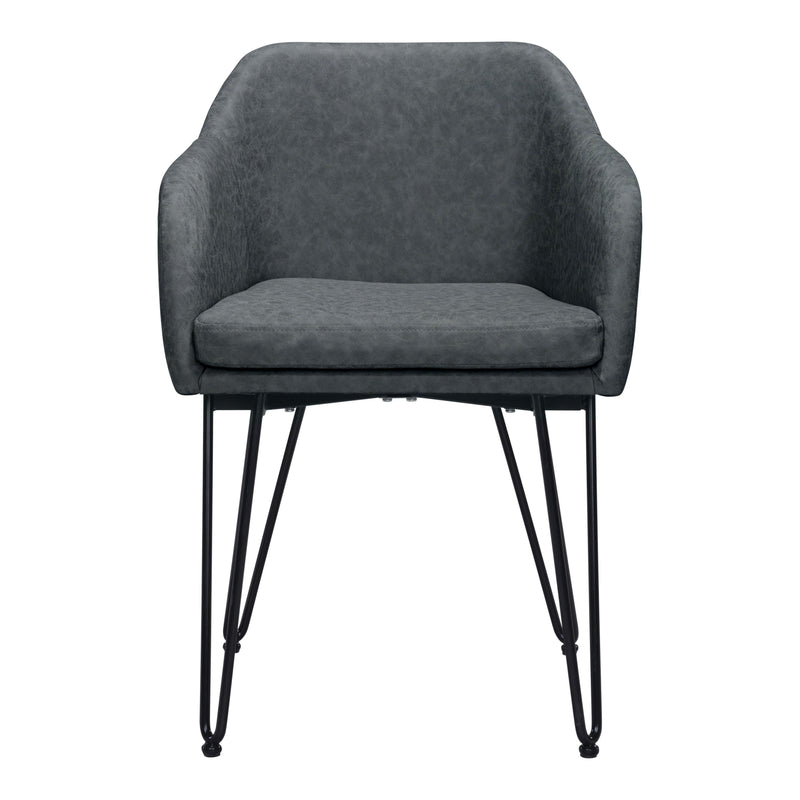  Zuo Braxton 109210 Dining Chair - Vintage Grey IMAGE 3