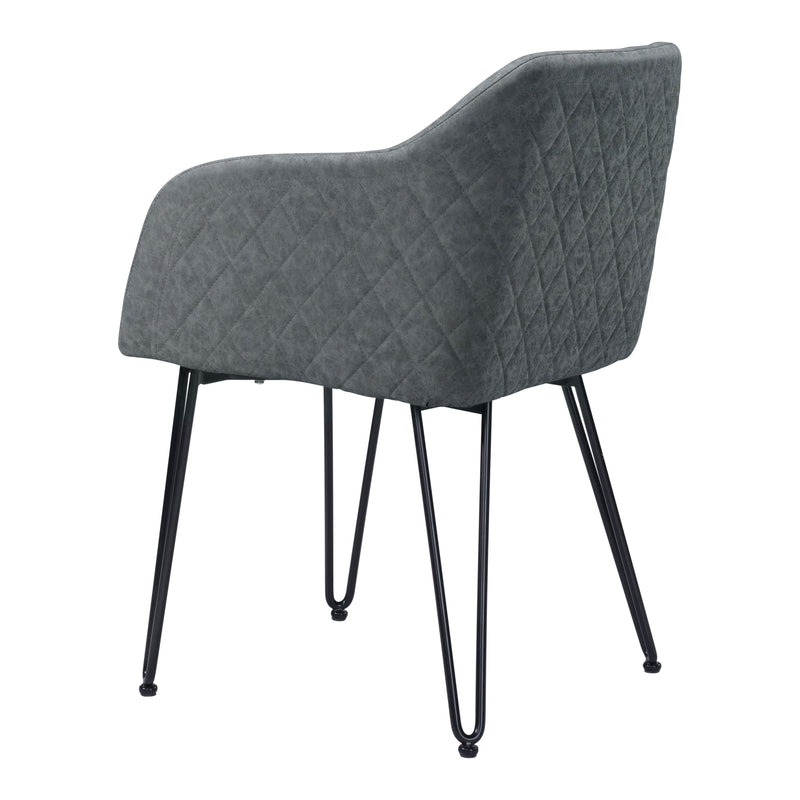 Zuo Braxton 109210 Dining Chair - Vintage Grey IMAGE 5