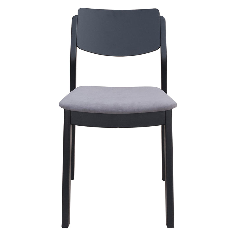  Zuo Desdamona 109214 Dining Chair - Gray & Black IMAGE 3