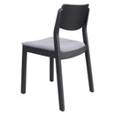  Zuo Desdamona 109214 Dining Chair - Gray & Black IMAGE 5
