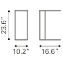  Zuo Atom 109268 Side Table - Black IMAGE 9