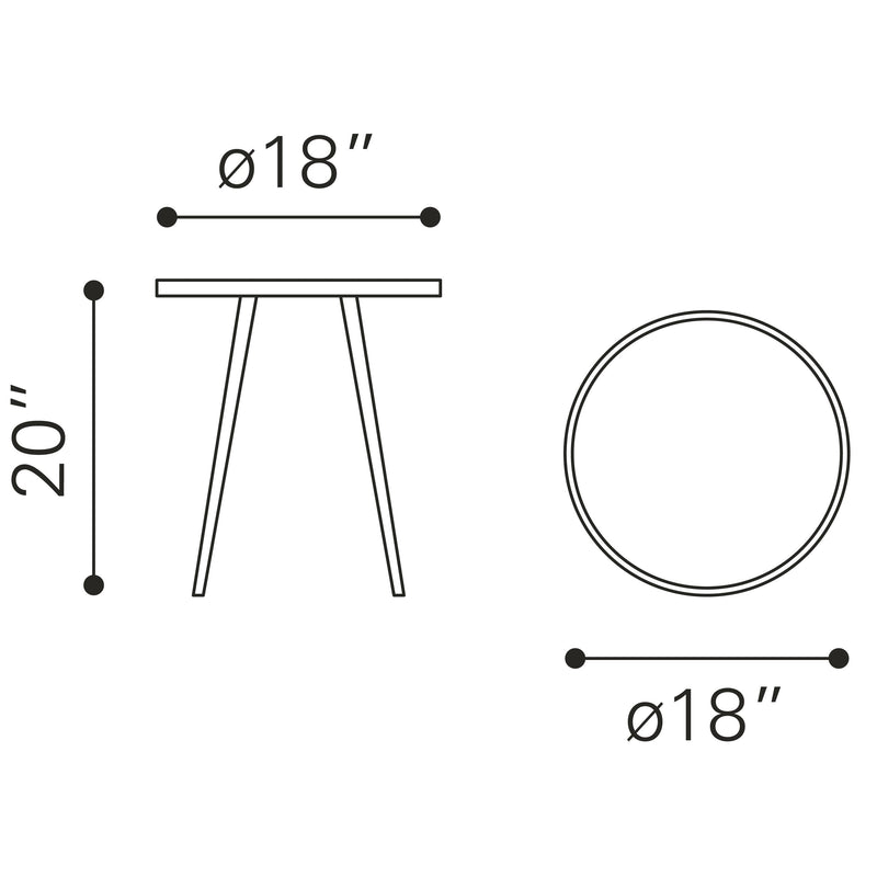  Zuo Particle 109272 Side Tabble IMAGE 9