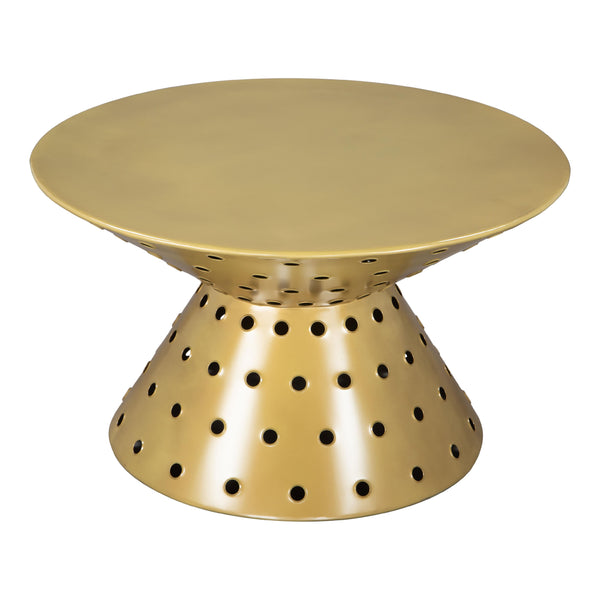  Zuo Electron 109273 Coffee Table - Gold IMAGE 1