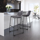  Zuo Smart 109327 Barstool - Charcoal IMAGE 10