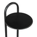  Zuo Christian 109356 Side Table - Black & White IMAGE 3