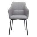  Zuo Adage 109364 Dining Chair - Grey IMAGE 3