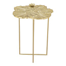  Zuo Lotus 109382 Side Table - Gold IMAGE 3