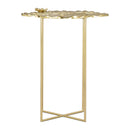  Zuo Lotus 109382 Side Table - Gold IMAGE 4