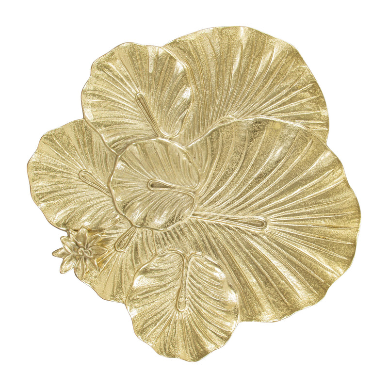  Zuo Lotus 109382 Side Table - Gold IMAGE 5