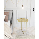  Zuo Lotus 109382 Side Table - Gold IMAGE 9
