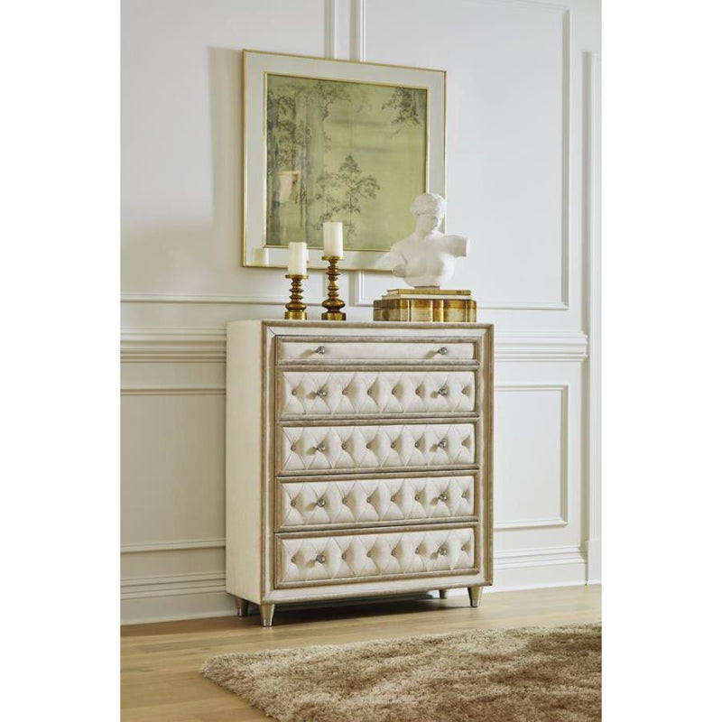 Coaster Furniture Antonella 5-Drawer Chest 223525 IMAGE 2