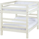 Crate Designs Furniture C4007TQ Tall Extra-Long Ladder End Bunk Bed - Cloud IMAGE 1
