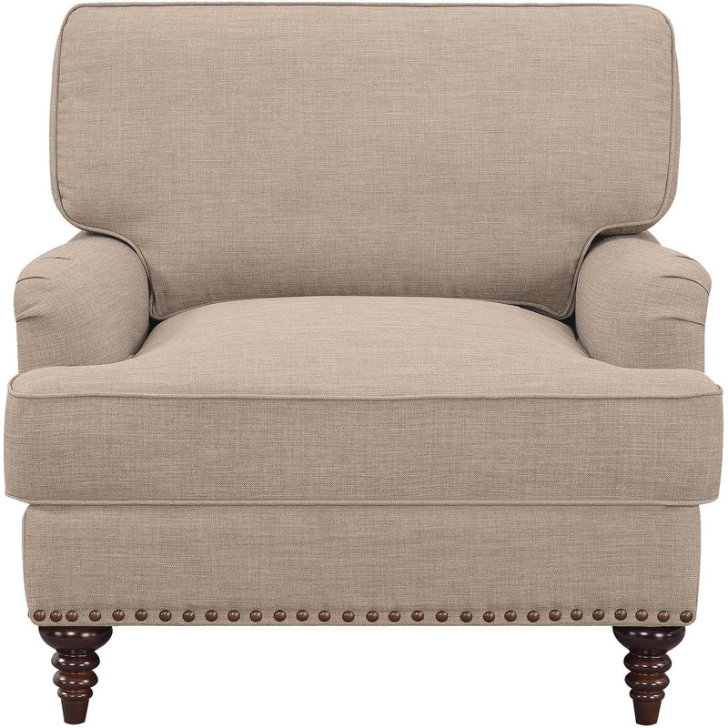  Elements International Abby Chair in Heirloom Smoke / Pewter IMAGE 2