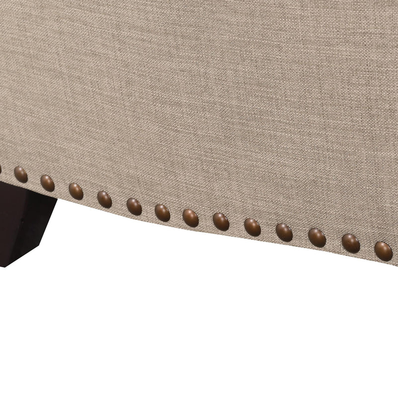  Elements International Abby Loveseat W/Pillows in Heirloom Smoke / Pewter IMAGE 10