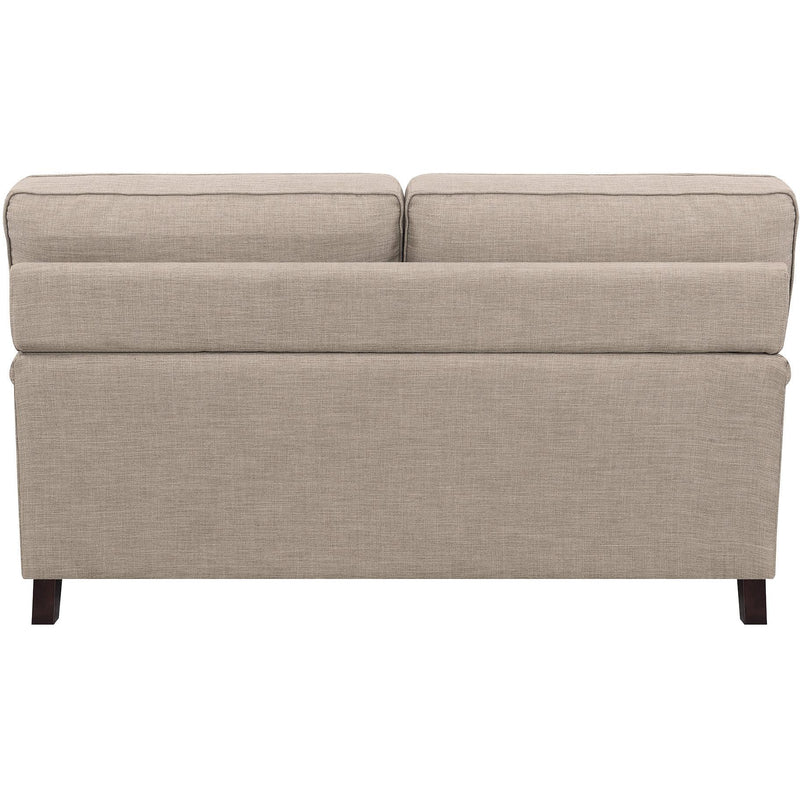  Elements International Abby Loveseat W/Pillows in Heirloom Smoke / Pewter IMAGE 3