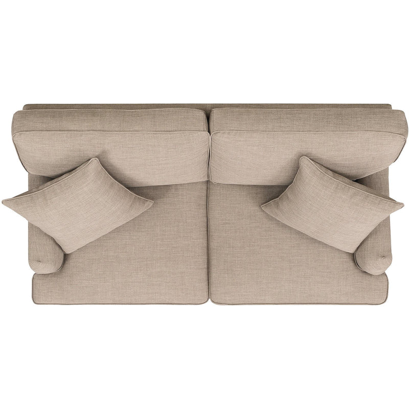  Elements International Abby Loveseat W/Pillows in Heirloom Smoke / Pewter IMAGE 5