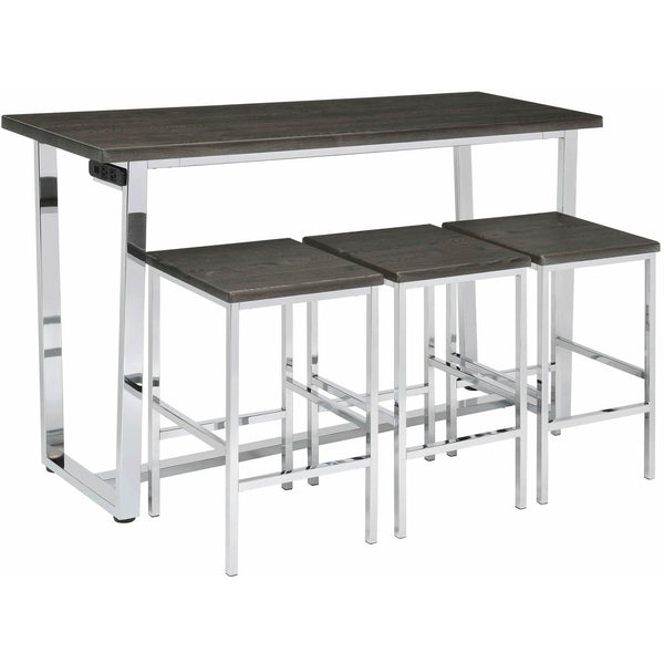  Elements International Nadia Multipurpose Bar Table Set IMAGE 1