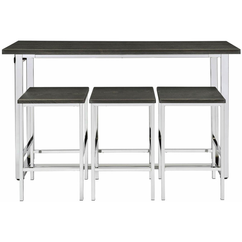  Elements International Nadia Multipurpose Bar Table Set IMAGE 2