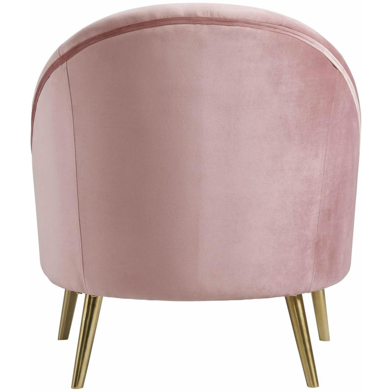  Elements International Trinity 16070 Chair W/Gold Leg Broadway Blush IMAGE 4