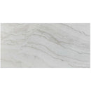  Elements International Lakeview White Marble Standard Height Rectangular Dining Table IMAGE 4