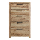 Signature Design by Ashley Hyanna B1050-46 Five Drawer Chest IMAGE 3