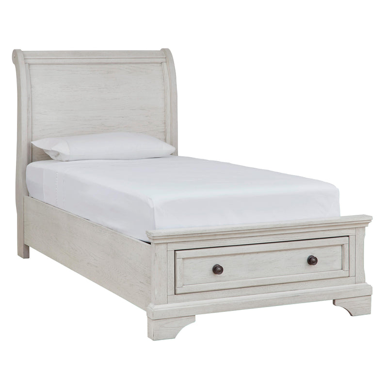 Signature Design by Ashley Robbinsdale B742B12 Twin Sleigh Storage Bed IMAGE 1