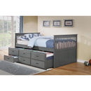  IFDC Kids Beds Trundle Bed IF 314 - G IMAGE 1