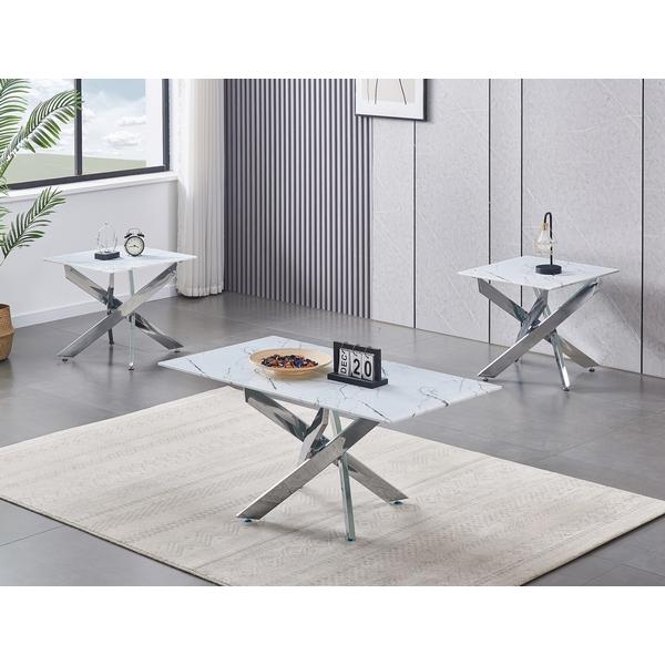 IFDC Occasional Table Set IF 2570 - 3Pc IMAGE 1