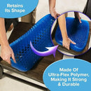 Amdohai Gel Sitter Seat Cushion Flex Breathable Office Pain Relieve Cushion Egg Sitter Comfortable Honeycomb Support Cushion