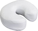EARTHLITE Massage Face Cradle Cushion Memory Foam - Massage Table & Massage Chair Headrest Pillow w/Washable Fleece Cover 63152