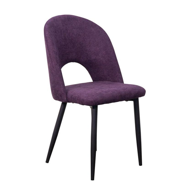 Corcoran Importation Dining Chair DF-1788-AUB Side Chair - Eggplant IMAGE 2