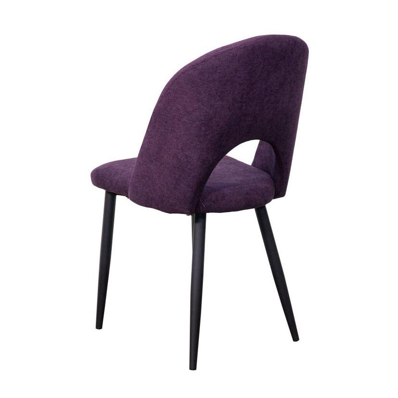 Corcoran Importation Dining Chair DF-1788-AUB Side Chair - Eggplant IMAGE 4
