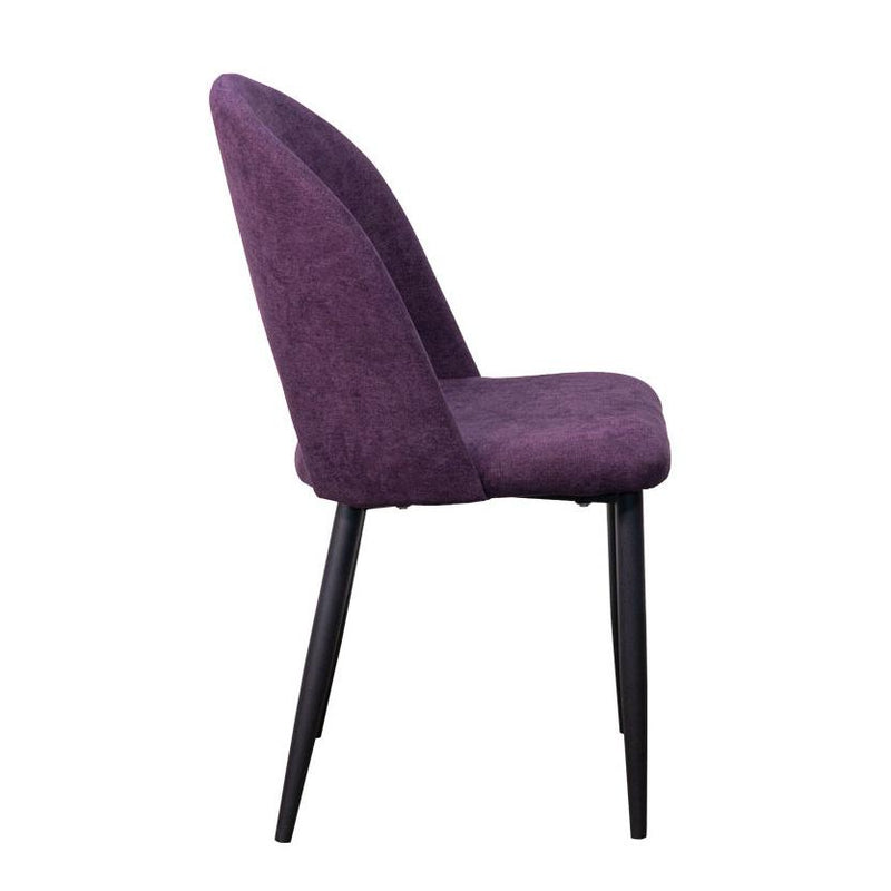 Corcoran Importation Dining Chair DF-1788-AUB Side Chair - Eggplant IMAGE 7