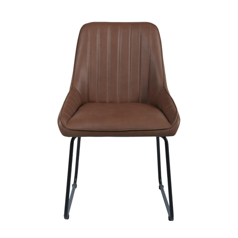 Corcoran Importation Dining Chair DF-1758-BR Dining Chair - Brown IMAGE 2