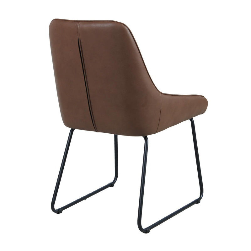Corcoran Importation Dining Chair DF-1758-BR Dining Chair - Brown IMAGE 4