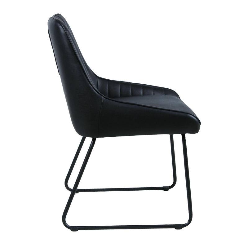 Corcoran Importation Dining Chair DF-1758-BL Dining Chair - Black IMAGE 3