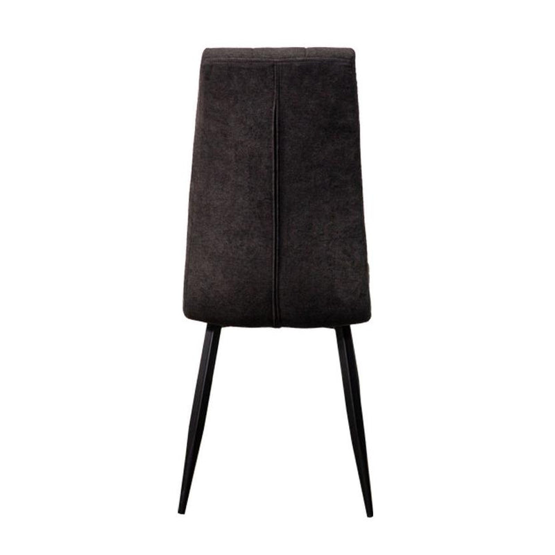 Corcoran Importation Dining Chair DF-1315-BL Leather Side Chair - Black IMAGE 6