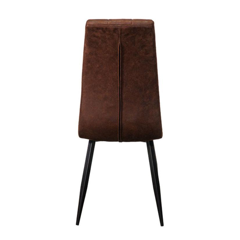 Corcoran Importation Dining Chair DF-1315-BR Leather Side Chair - Brown IMAGE 4