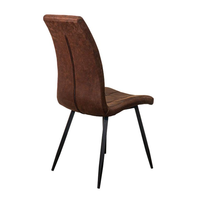 Corcoran Importation Dining Chair DF-1315-BR Leather Side Chair - Brown IMAGE 5