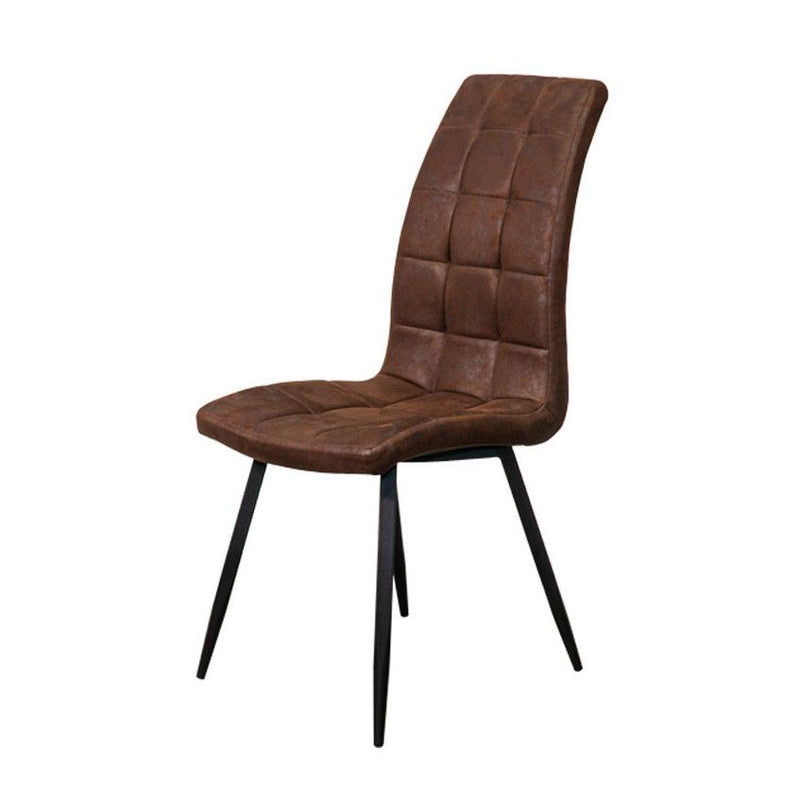 Corcoran Importation Dining Chair DF-1315-BR Leather Side Chair - Brown IMAGE 7