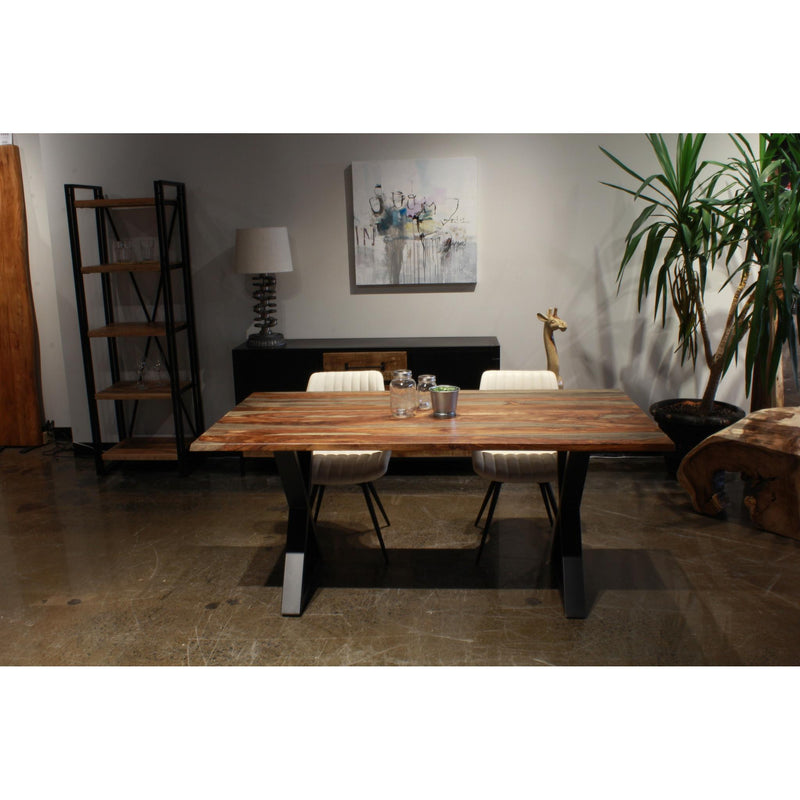 Corcoran Importation Zen Dining Table with Pedestal Base ZEN-13-SHGS IMAGE 10
