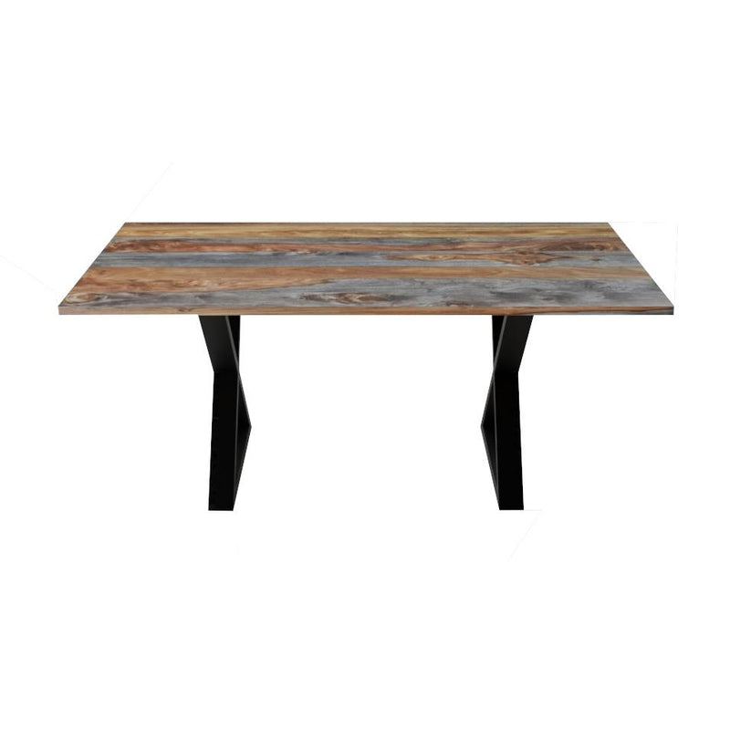 Corcoran Importation Zen Dining Table with Pedestal Base ZEN-13-SHGS IMAGE 1