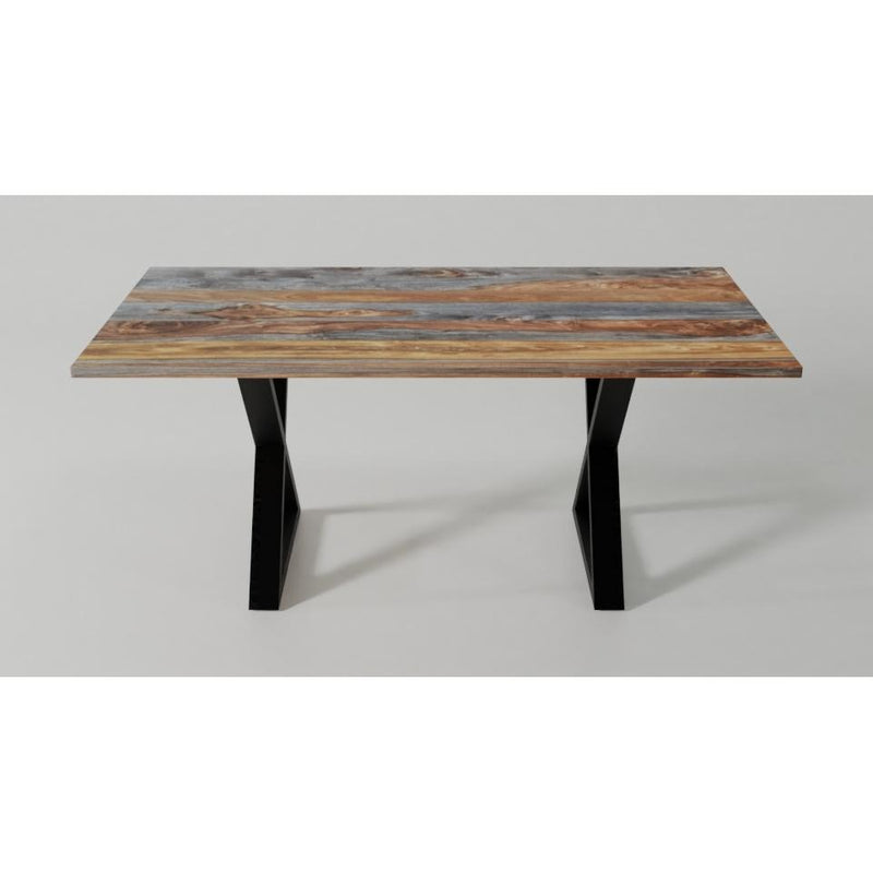 Corcoran Importation Zen Dining Table with Pedestal Base ZEN-13-SHGS IMAGE 6