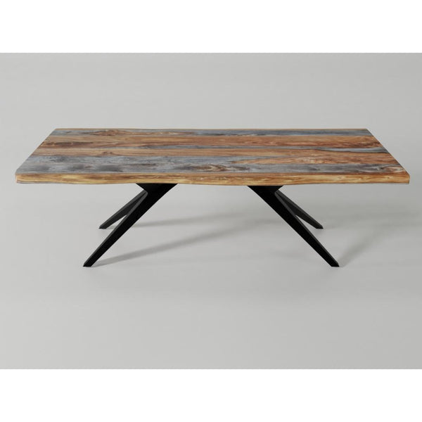 Corcoran Importation Zen Dining Table ZEN-84-SHG/ZL-AIR IMAGE 1