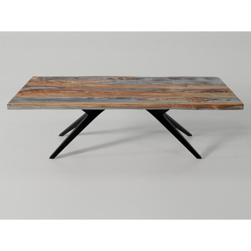 Corcoran Importation Zen Dining Table ZEN-84-SHG/ZL-AIR IMAGE 5