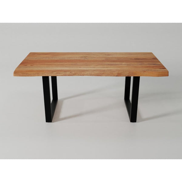 Corcoran Importation Zen Dining Table with Pedestal Base ZEN-72-A/ZL-BLU IMAGE 1