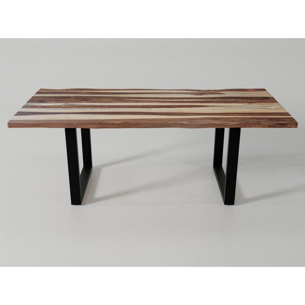 Corcoran Importation Zen Dining Table with Pedestal Base ZEN-27-SH/ZL-BLU IMAGE 1