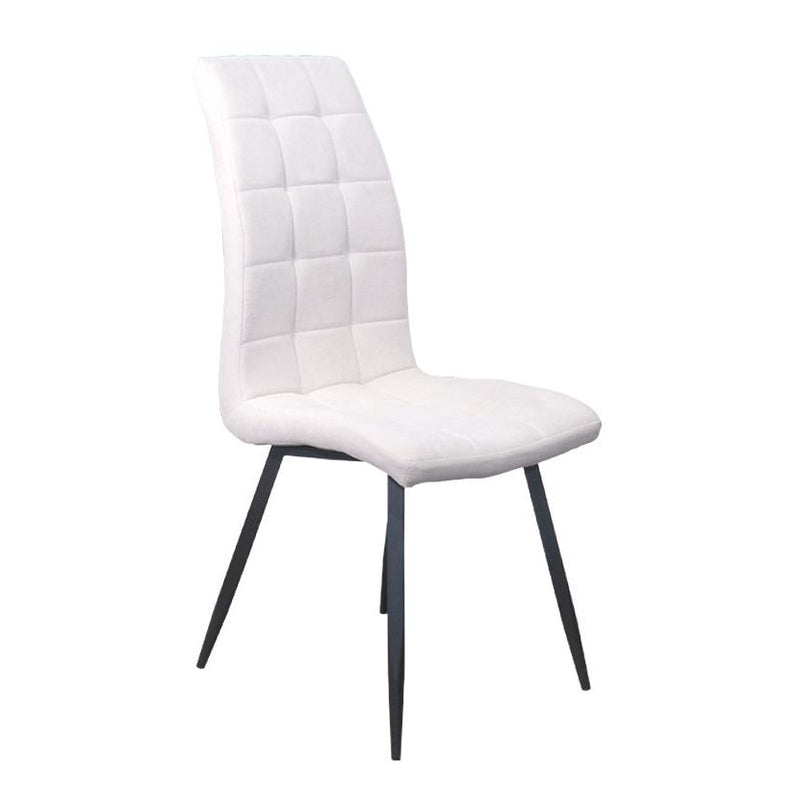 Corcoran Importation Dining Chair DF-1315-WH Leather Dining Chair - White IMAGE 2